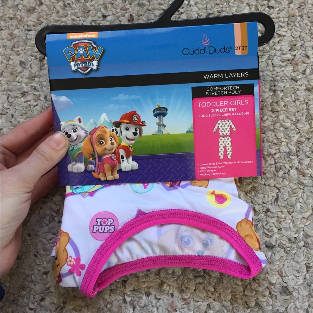 Girls Paw Patrol Pajama‎ Set Size 2T/3T